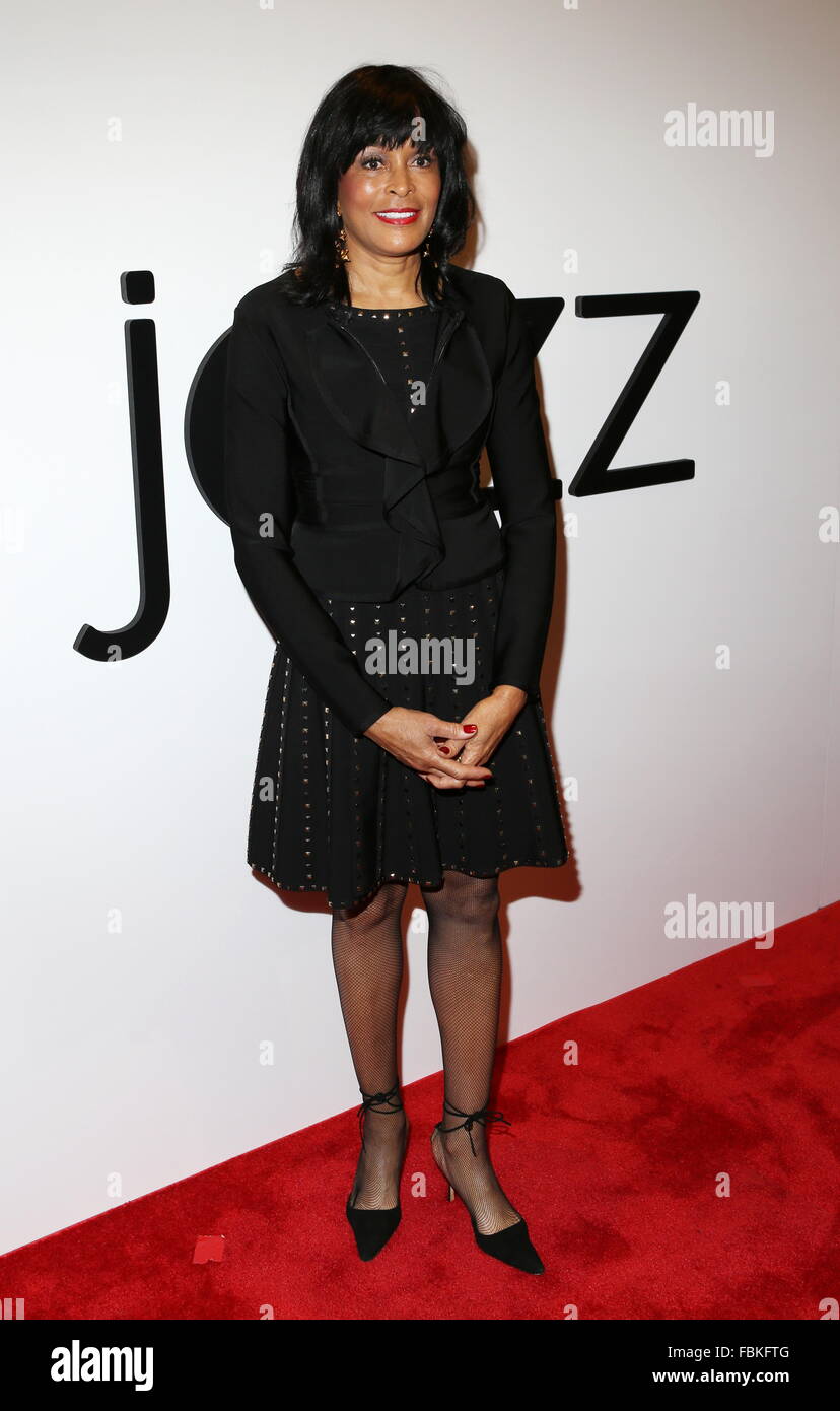 Jazz at Lincoln Center honor board member and philanthropist Mica Ertegun and open the new Mica and Ahmet Ertegun Atrium.  Featuring: Faye Wattleton Where: New York, New York, United States When: 17 Dec 2015 Stock Photo