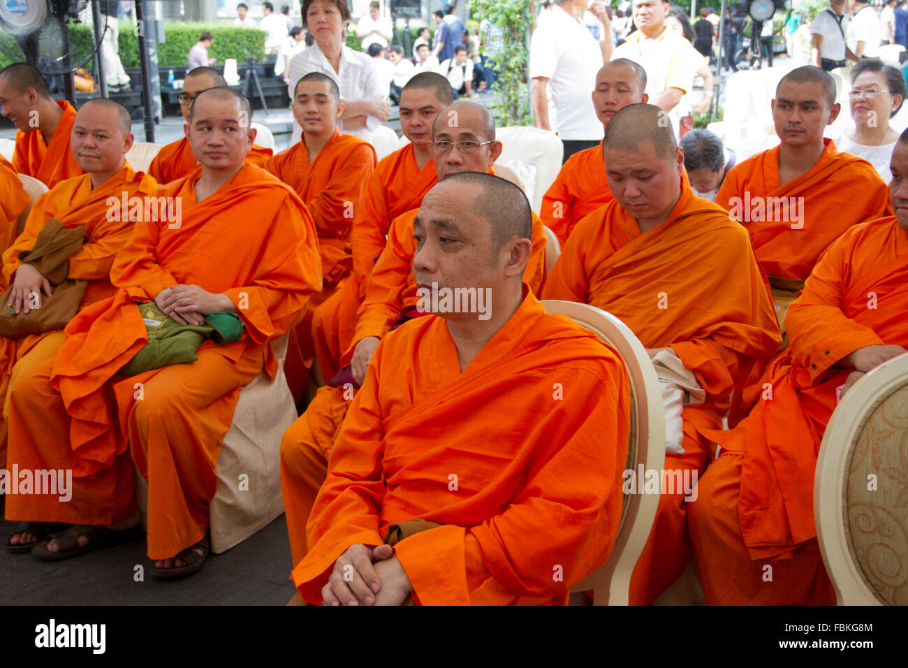 Monks take part in a multi-faith, Buddhist, Islamic, Christian, Sikh ...
