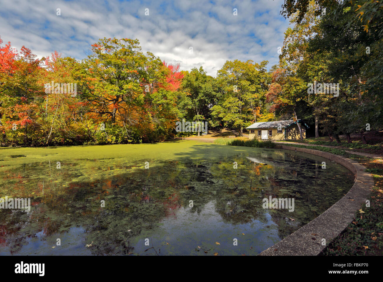 Tibbetts Brook Park Yonkers New York Stock Photo Alamy
