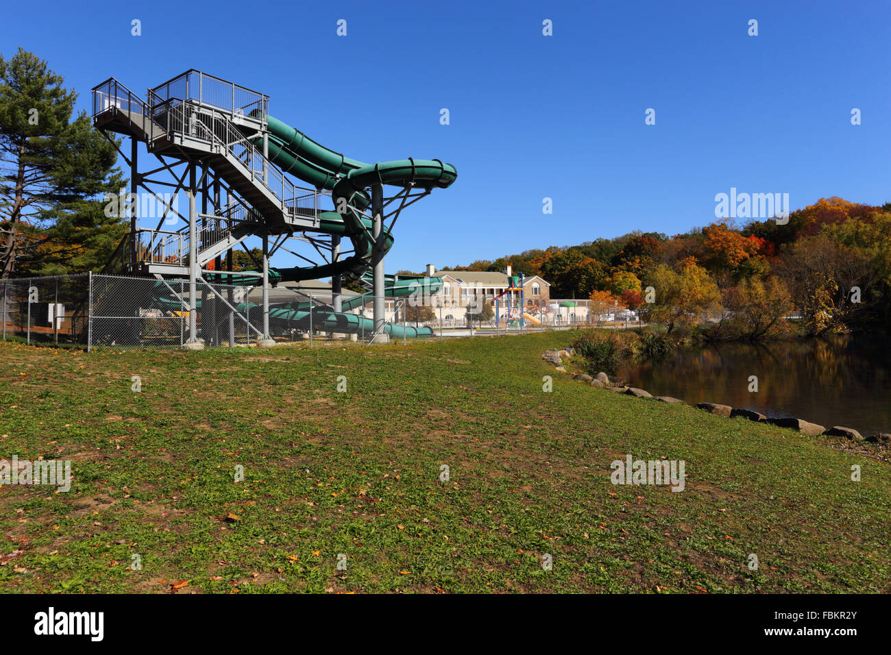 Tibbetts Brook Park Yonkers New York Stock Photo Alamy