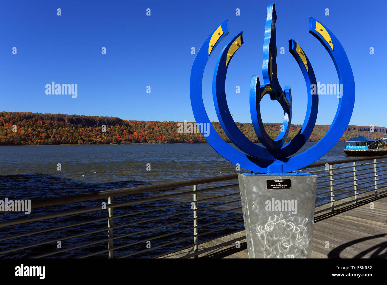 Hudson River and Palisades Yonkers New York Stock Photo Alamy
