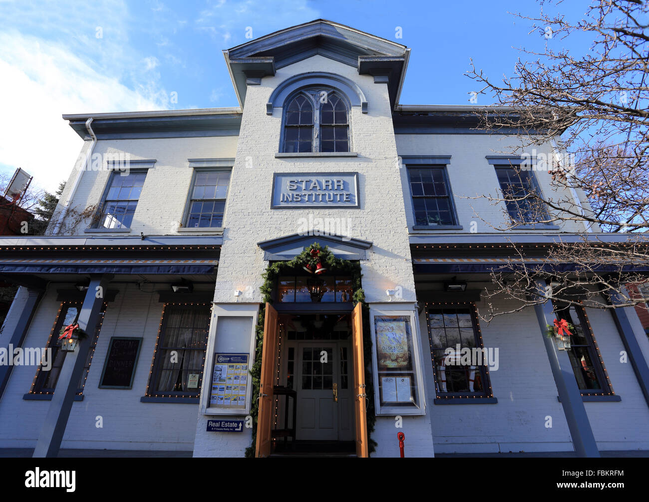 Liberty Public House restaurant Rhinebeck New York Stock Photo Alamy