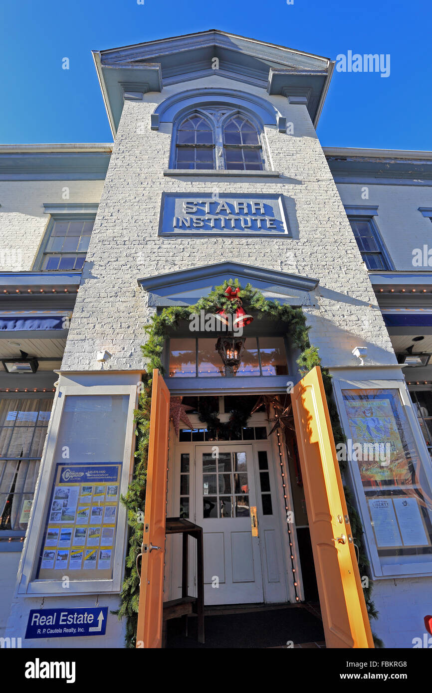 Liberty Public House restaurant Rhinebeck New York Stock Photo Alamy