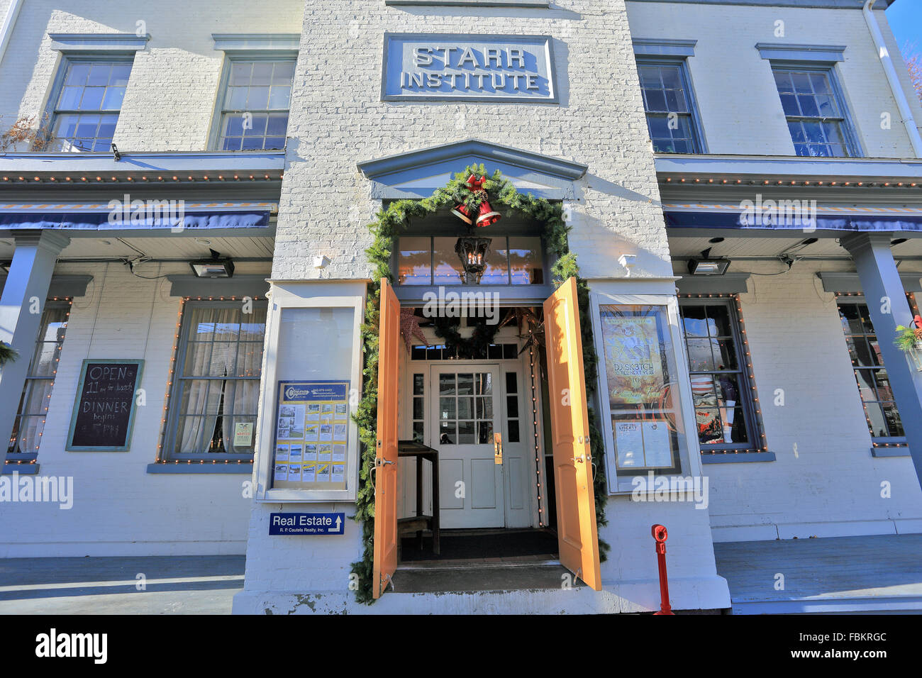 Liberty Public House restaurant Rhinebeck New York Stock Photo Alamy