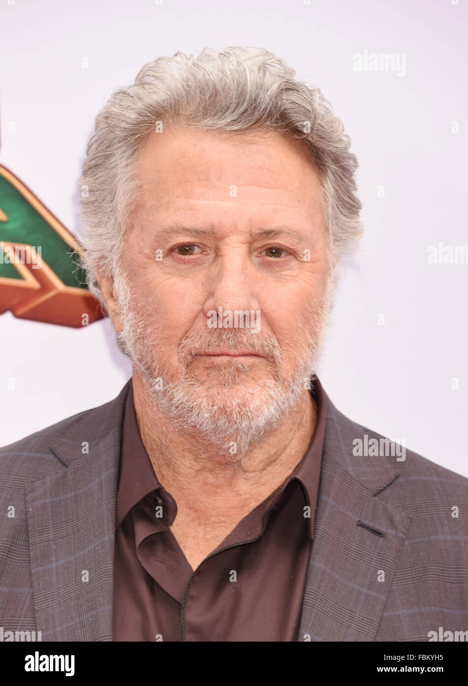 DUSTIN HOFFMAN US film actor in January 2016. Photo Jeffrey Mayer Stock