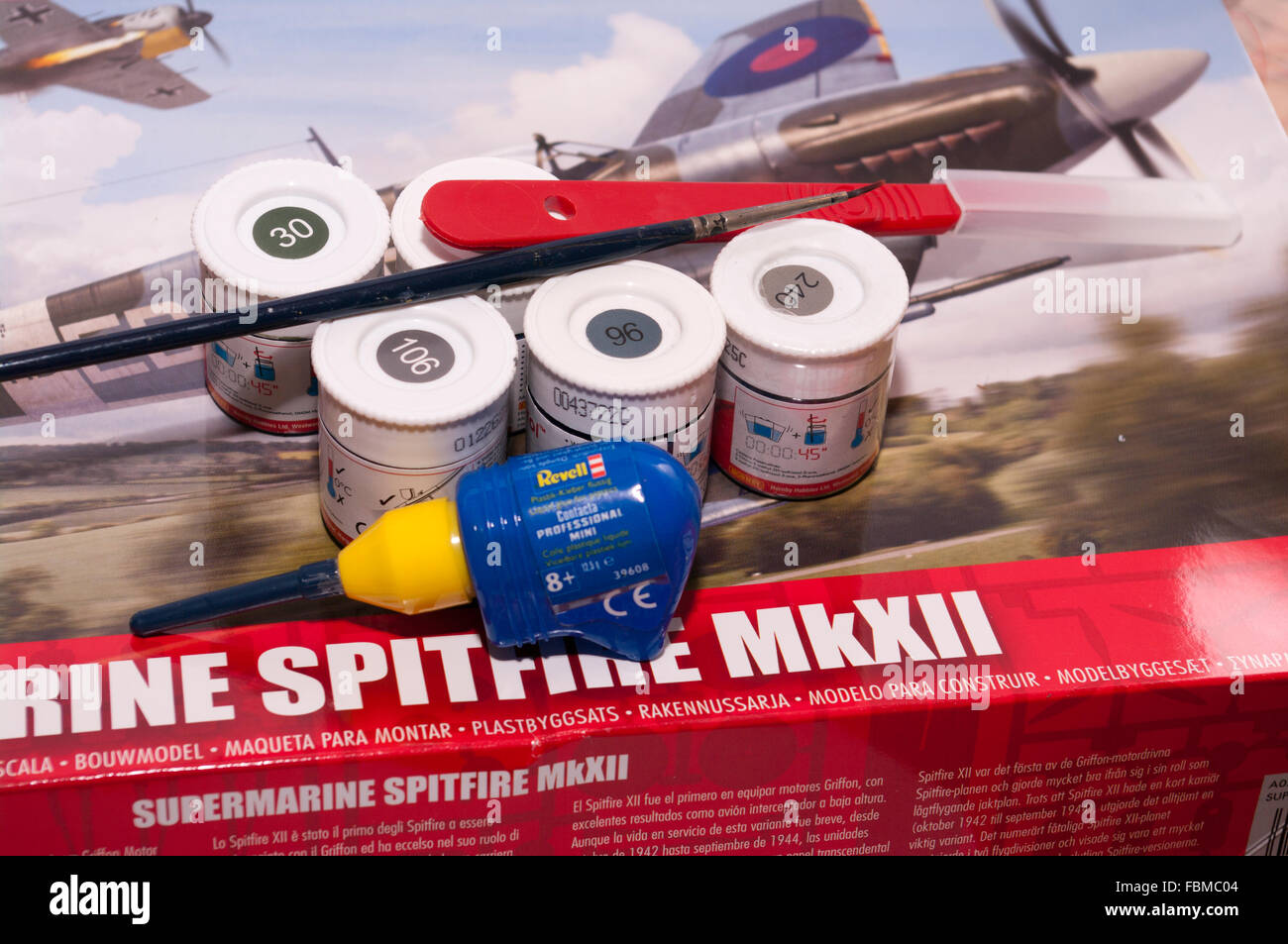 Humbrol Paints Paint Brushes Revell Glue and Craft Knife For Airfix