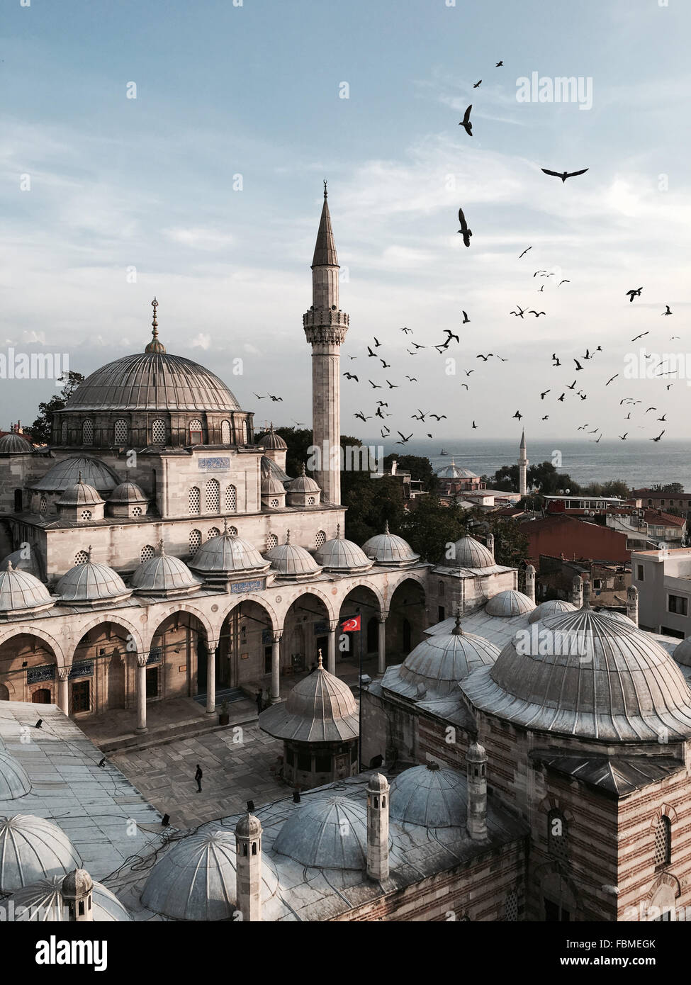 Blue Mosque, Istanbul, Turkey Stock Photo