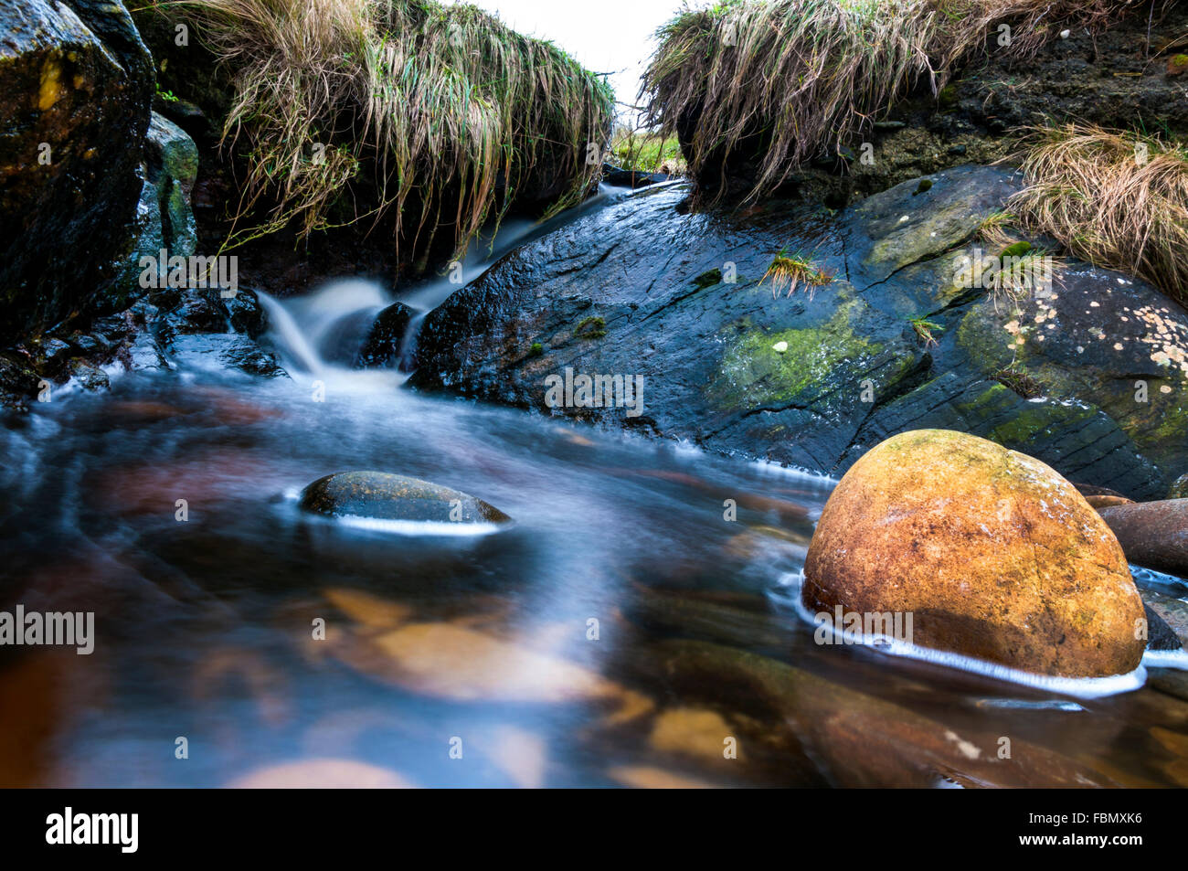 Stream and landscape, Donegal, Ireland Stock Photo - Alamy
