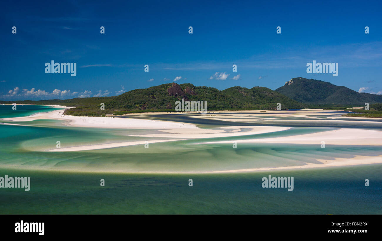 Hill inlet, Whitsundays Stock Photo - Alamy