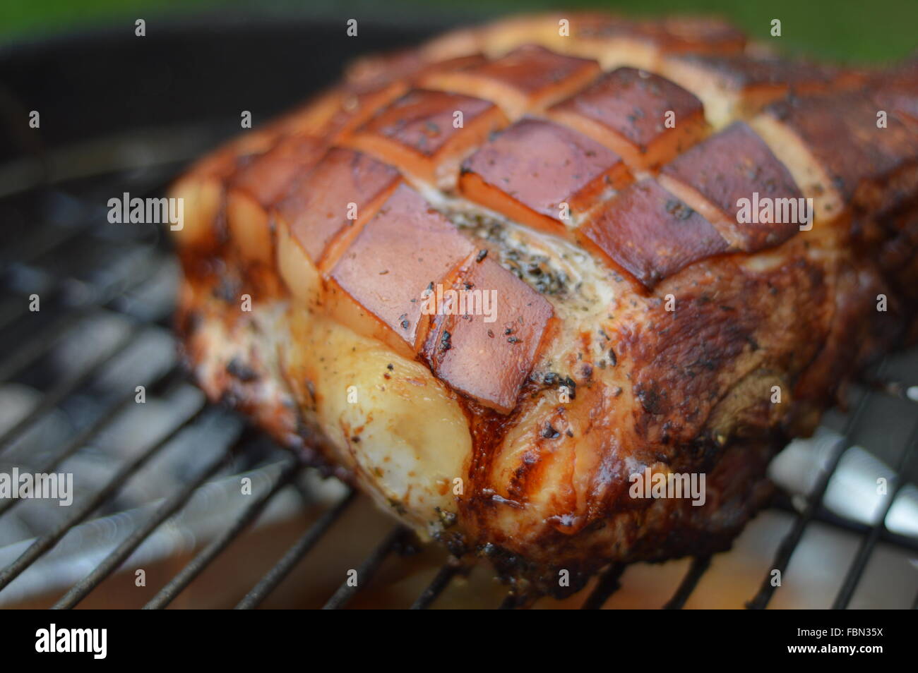 Grilled Meat Stock Photo