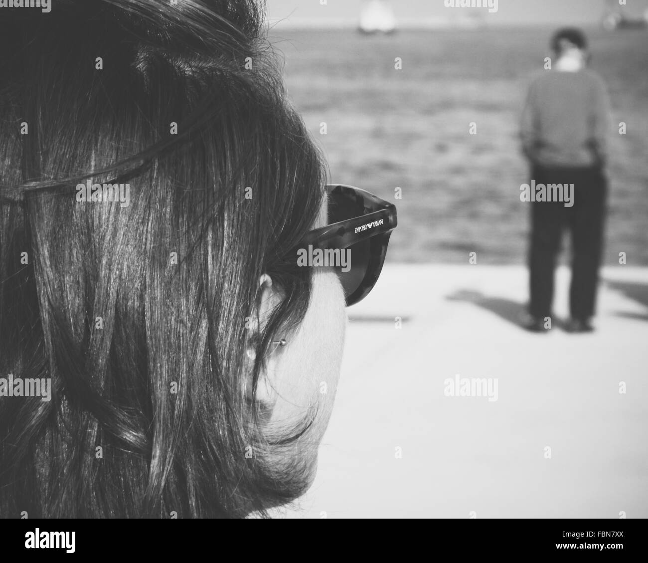 Womans head profile hires stock photography and images Alamy