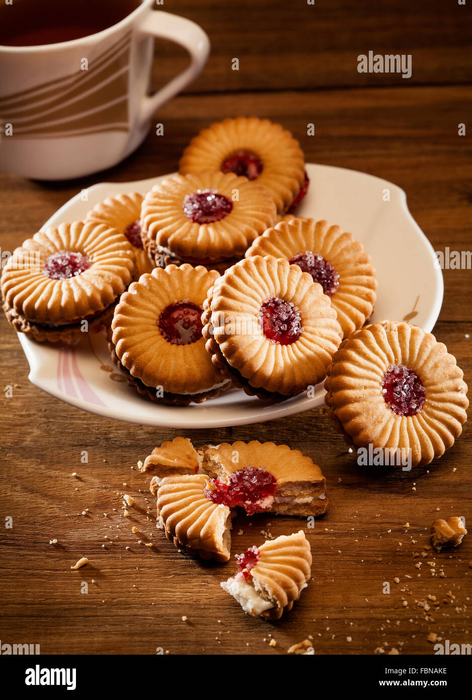 Food & drinks, cookies, jam biscuits, tea snacks, coffee bite, bakery