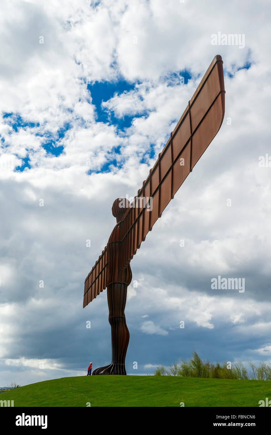 Angel of the North Anthony Gormley Gateshead Tyne and Wear North East ...