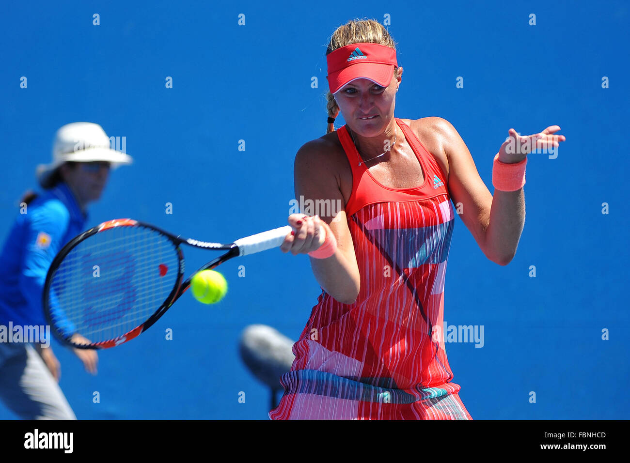 Melbourne Park, Melbourne, Australia. 18th Jan, 2016. Australian Open 