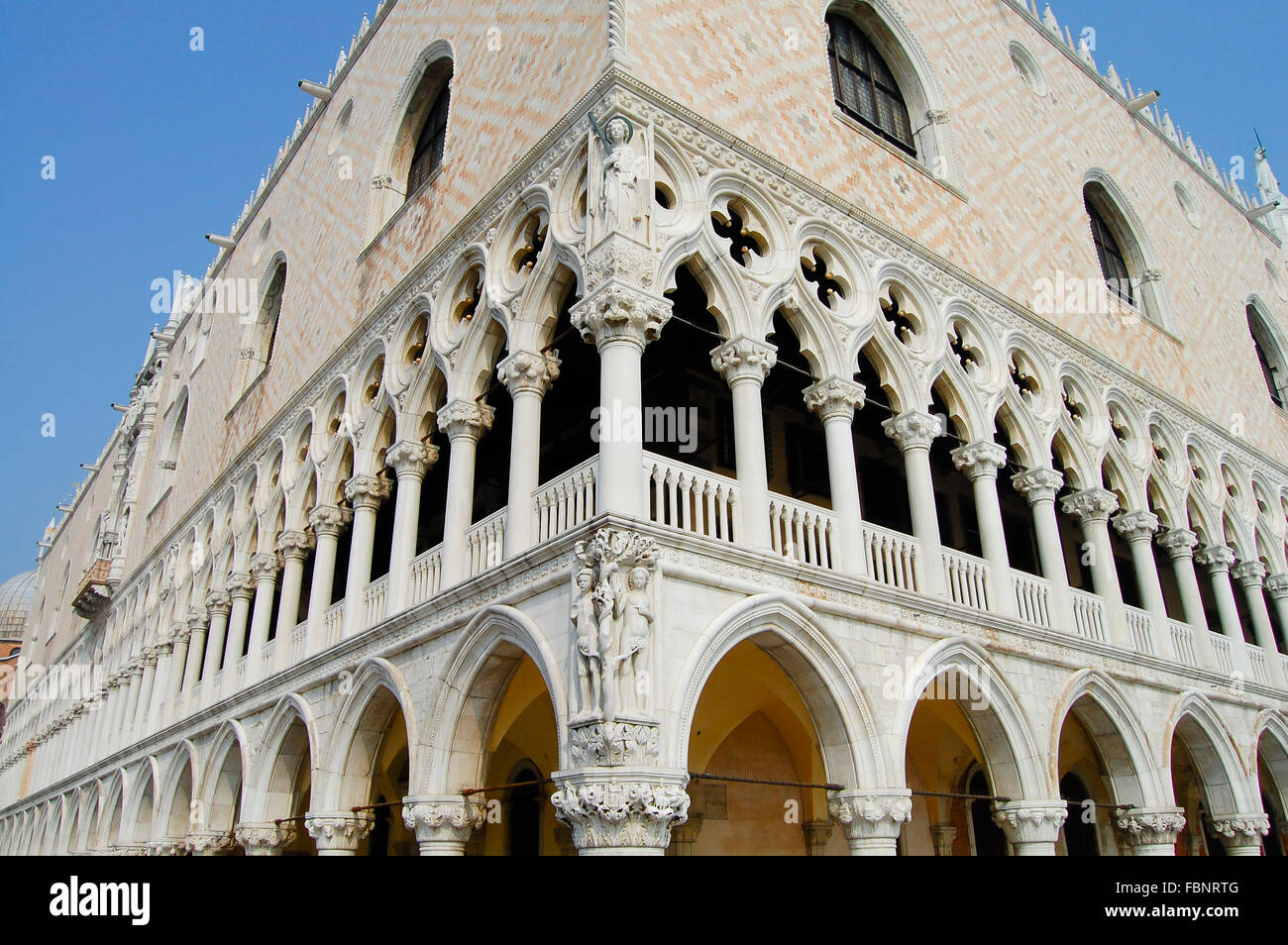 Ducale Palace in San Marco Square - Venice - Italy Stock Photo