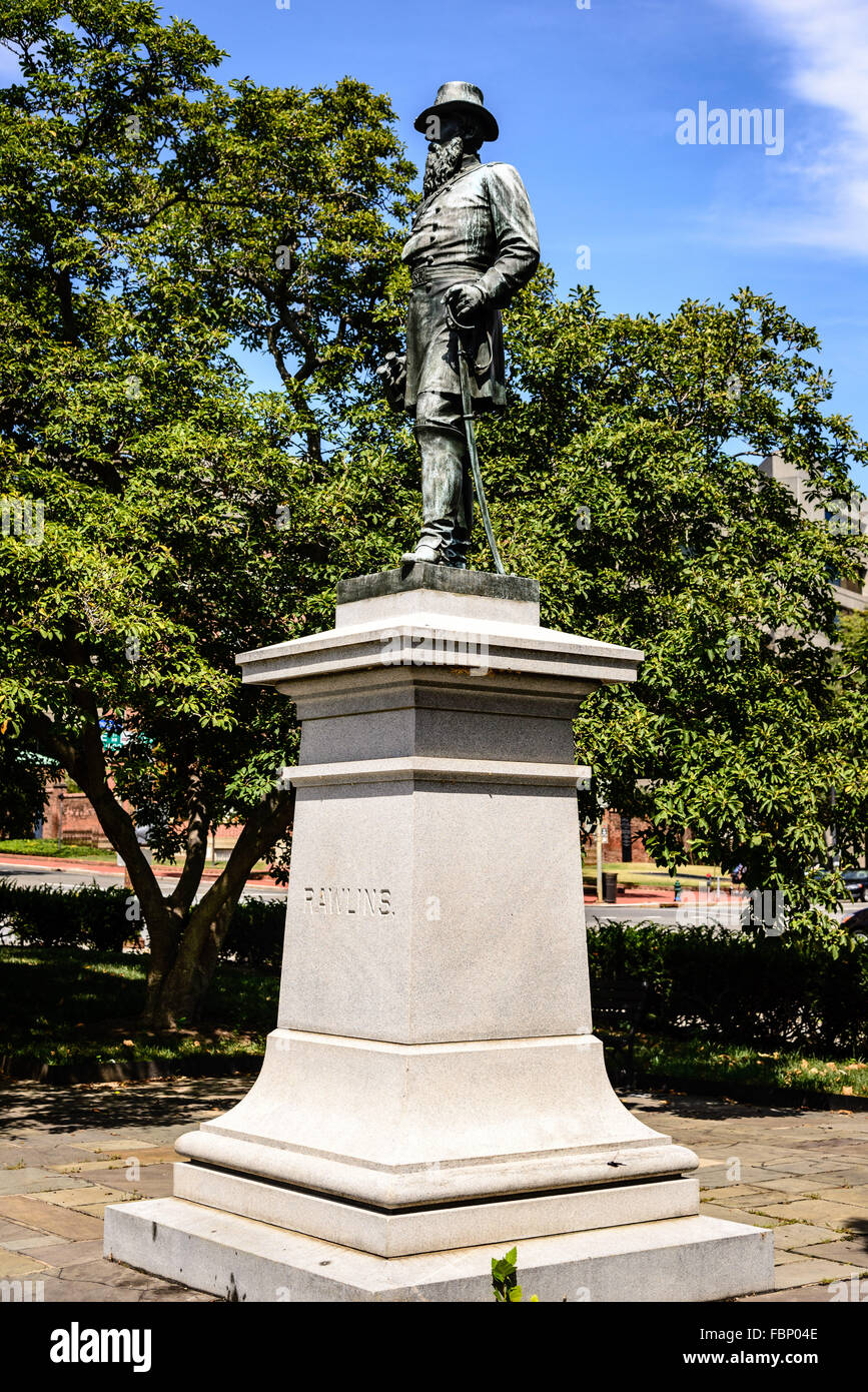Major General John A Rawlins Memorial, Rawlins Park, 18th Street NW, Washington DC Stock Photo