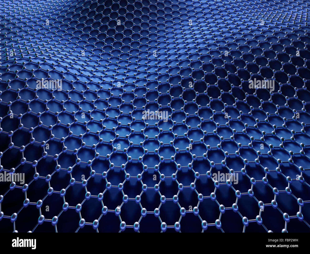 Several molecules connected, crystallized in the hexagonal system ...