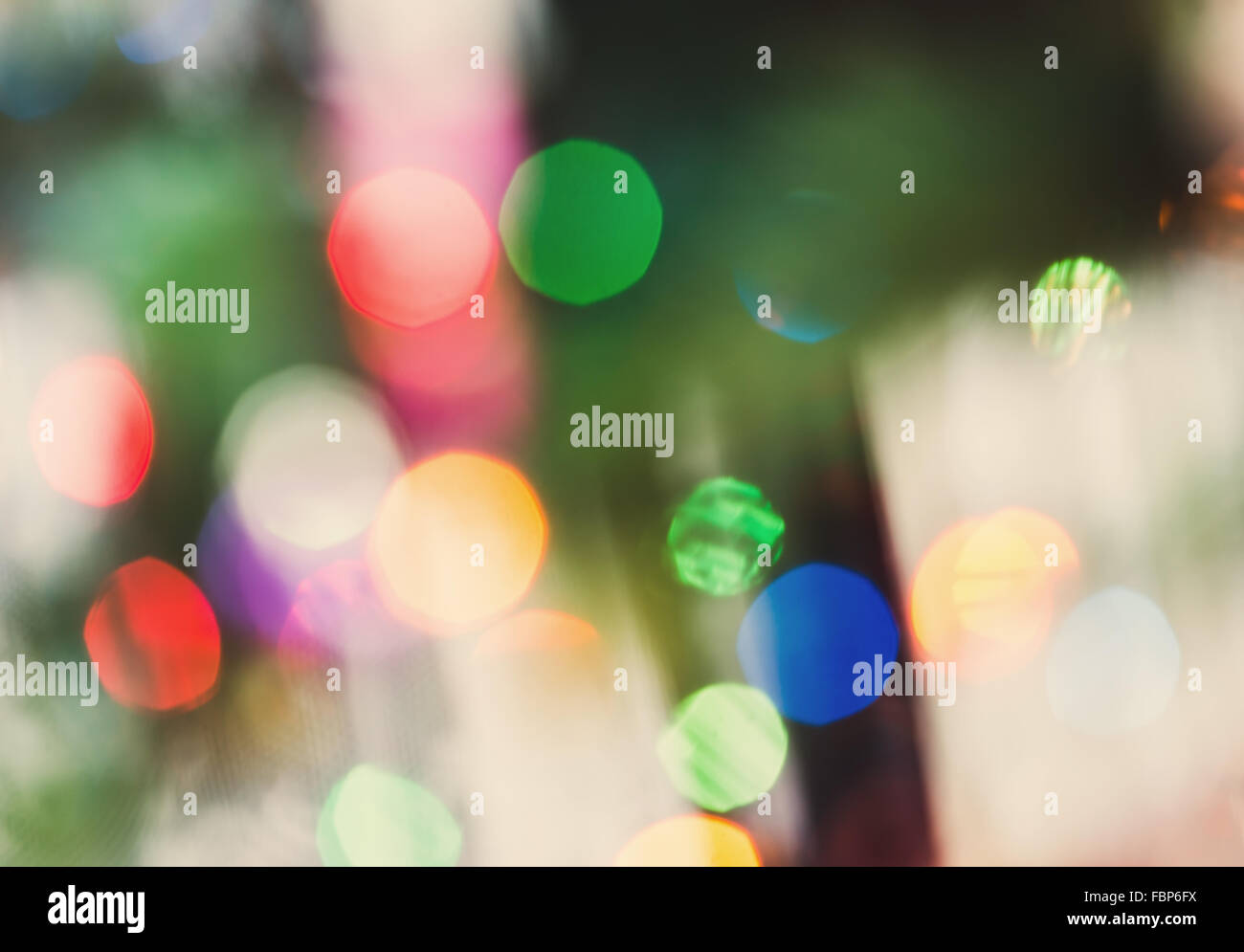 Colorful circles of light abstract background Stock Photo - Alamy