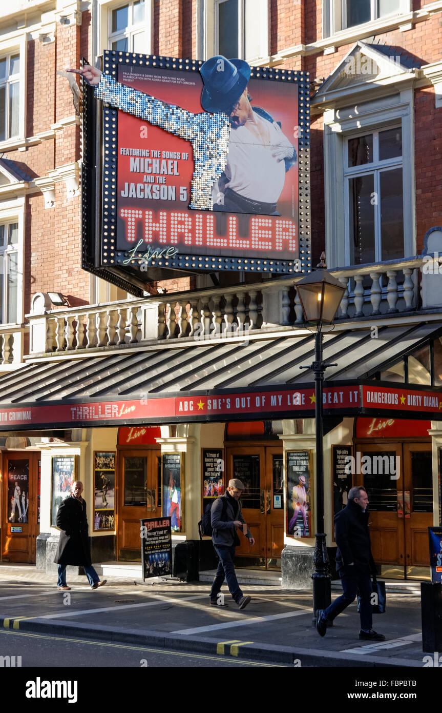 The Lyric Theatre at West End on Shaftesbury Avenue, London England ...