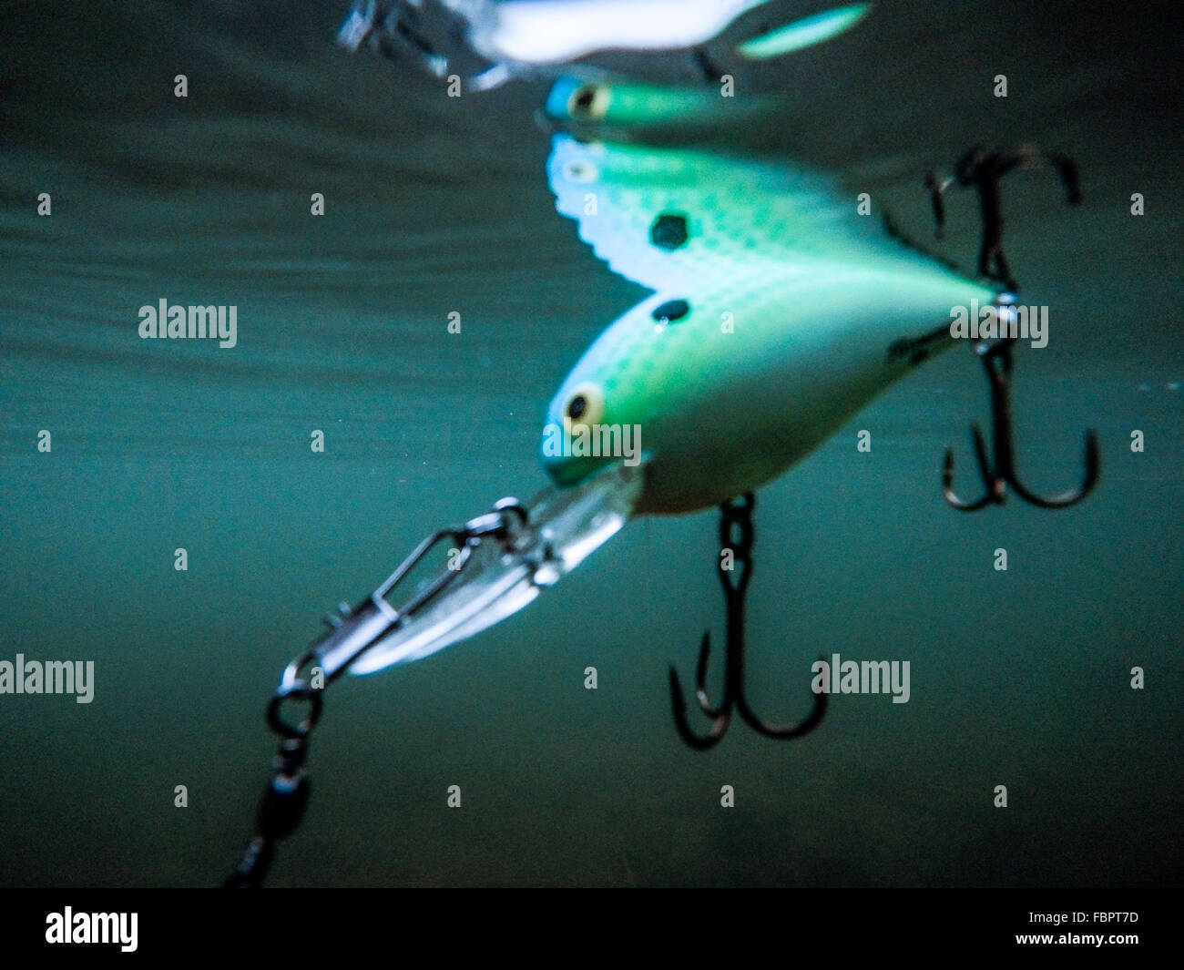 Fishing lure underwater view hi-res stock photography and images - Alamy