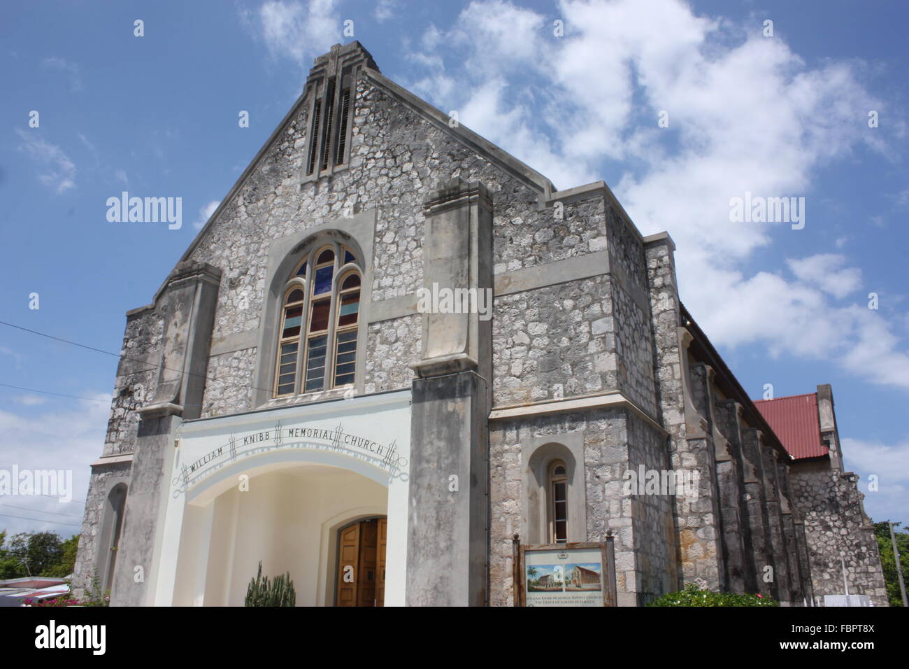 William Knibb Memorial Church in Falmouth, Jamaica Stock Photo