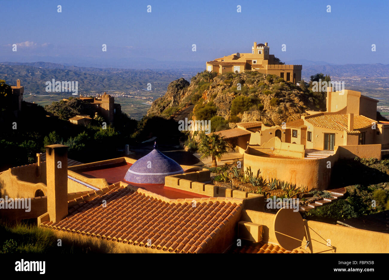 Cabrera village.Sierra de Cabrera, Almeria province, Andalucia, Spain ...