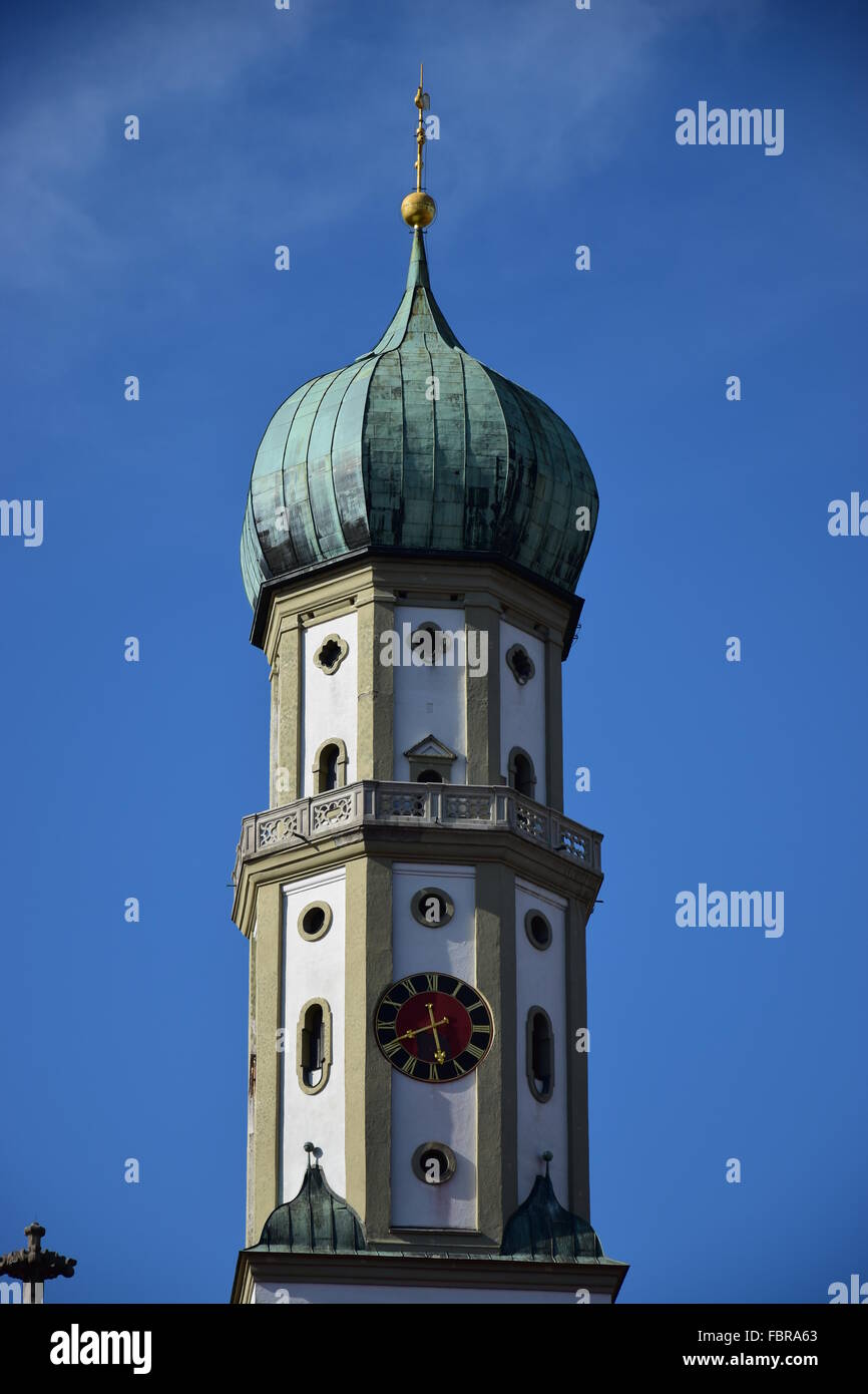 Historic building in Augsburg, Germany Stock Photo