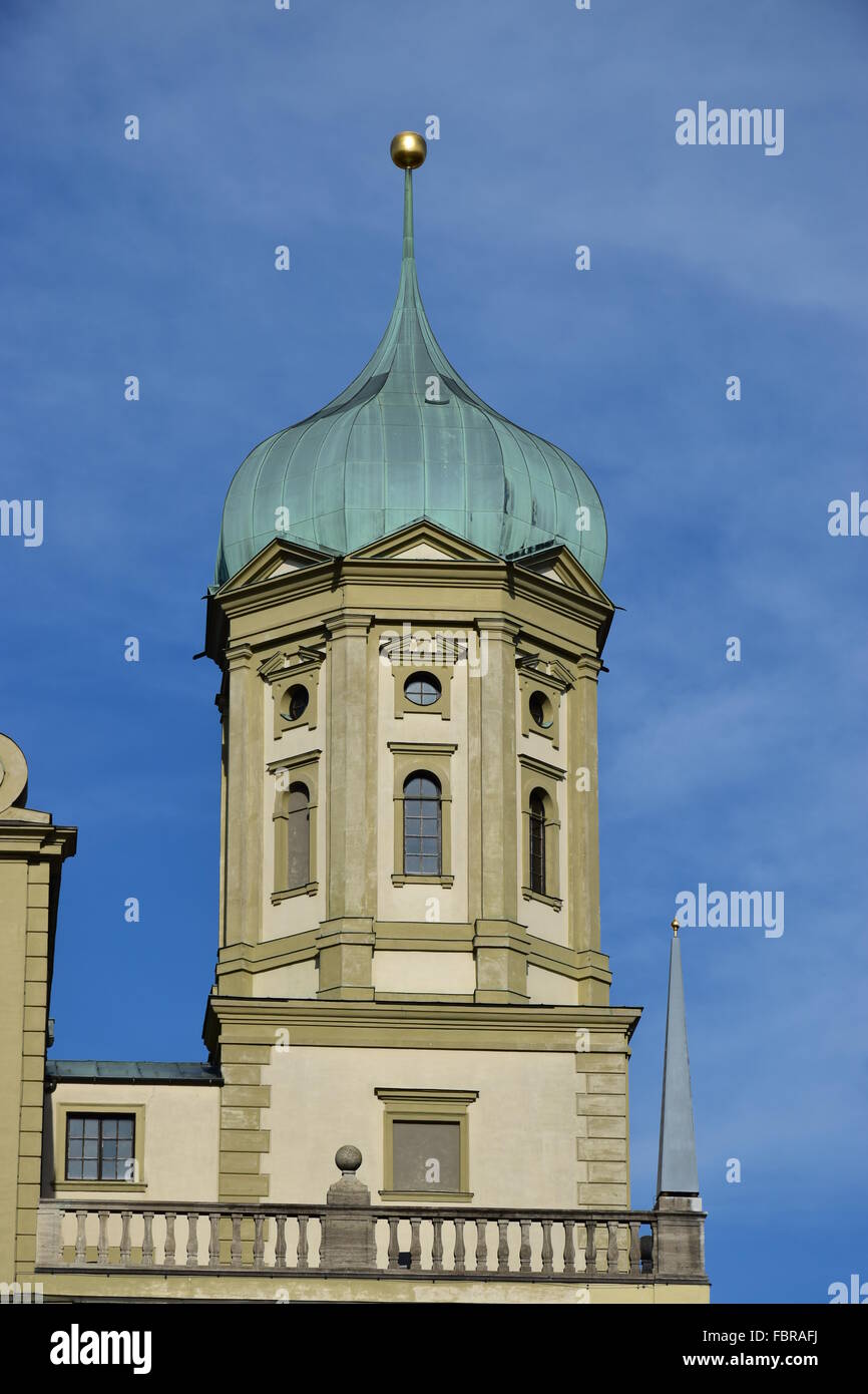 Historic building in Augsburg, Germany Stock Photo