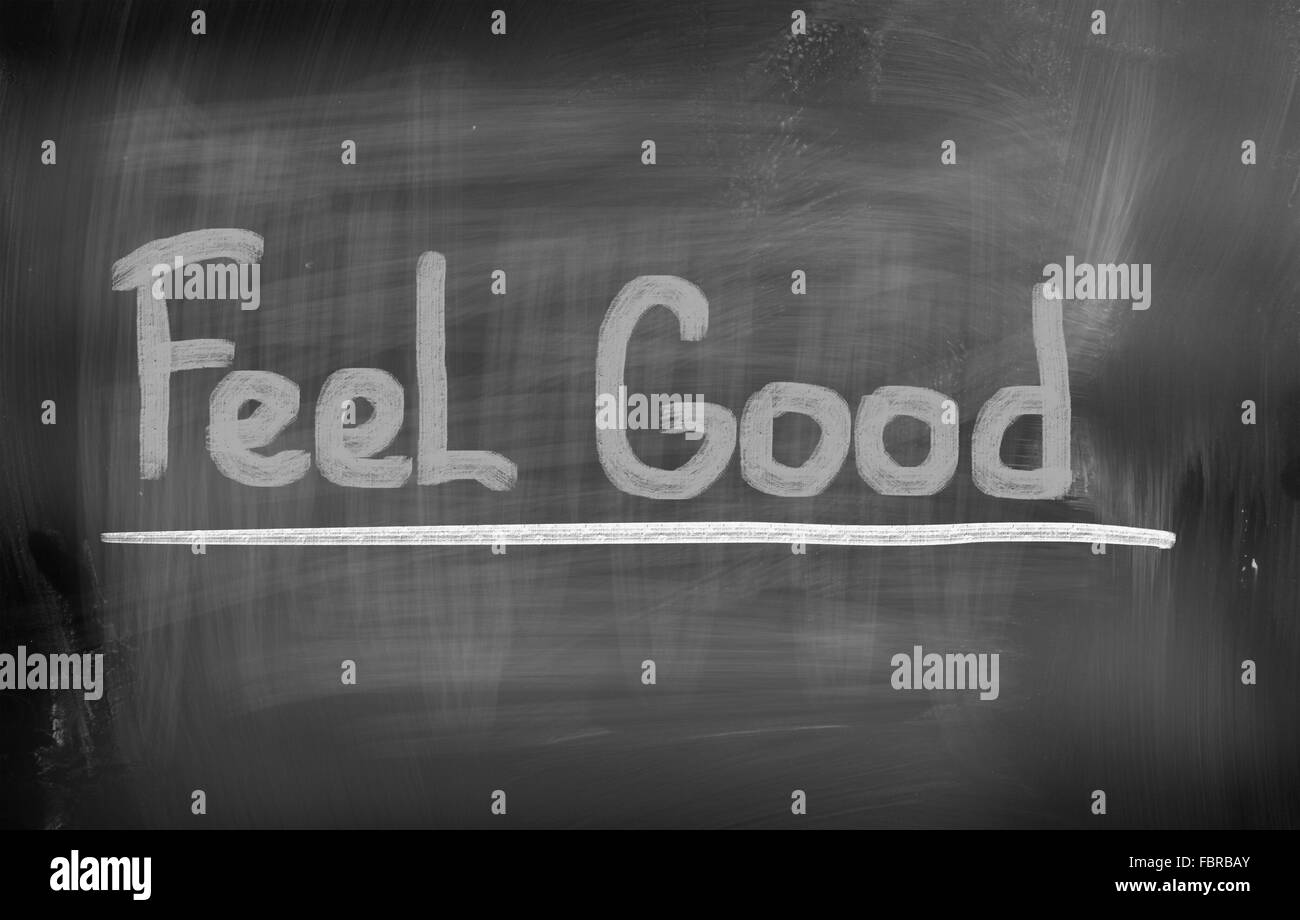Feel Good Concept Stock Photo