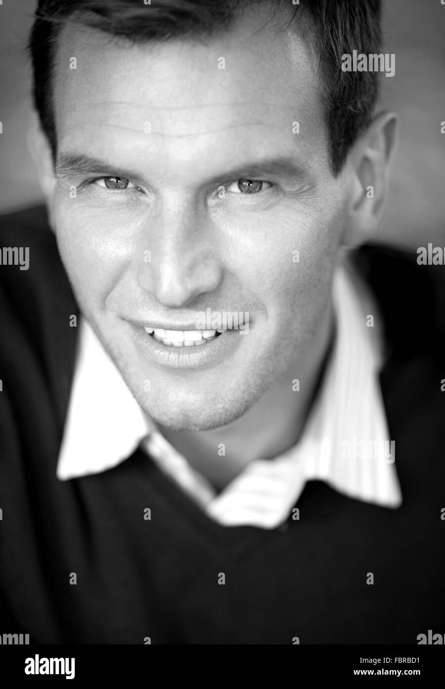 Portrait of adult man Stock Photo - Alamy