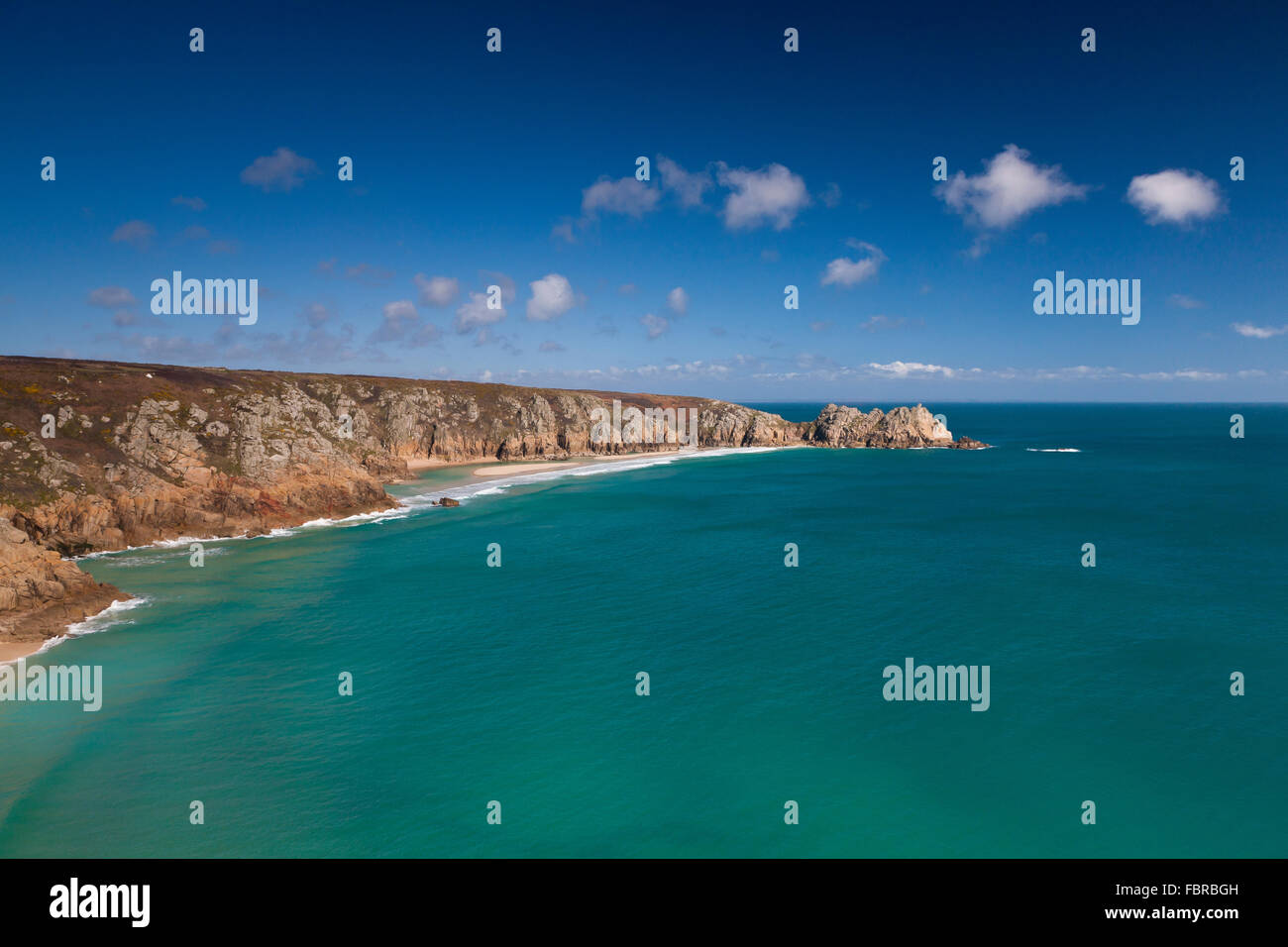 Porthcurno Beach, Porthcurno, Cornwall, South West, UK Stock Photo Alamy