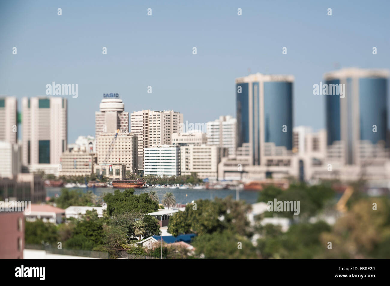 Uae dubai deira aerial view hires stock photography and images Alamy