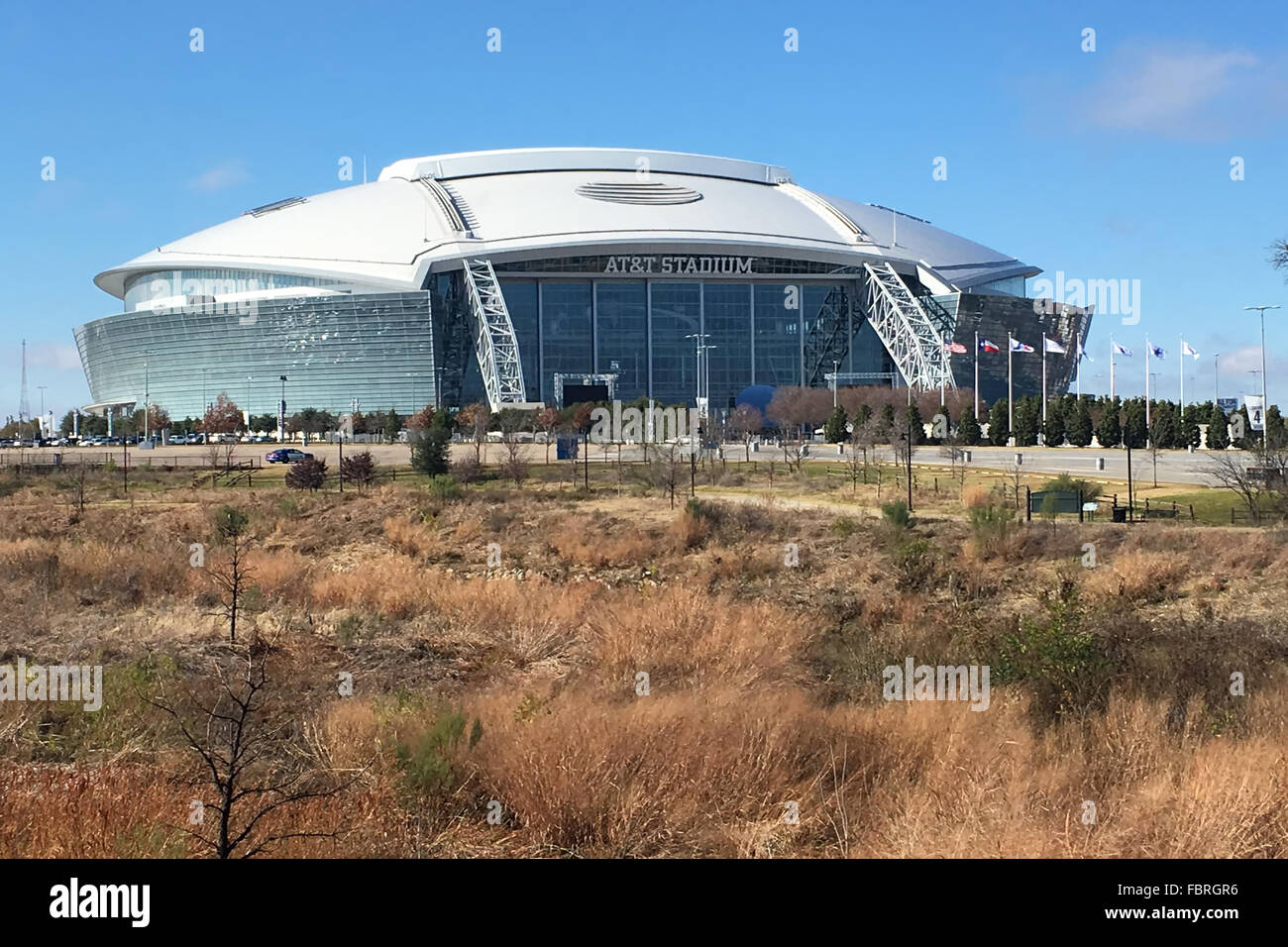 AT&T Stadium, the home to the Dallas Cowboys Stock Photo