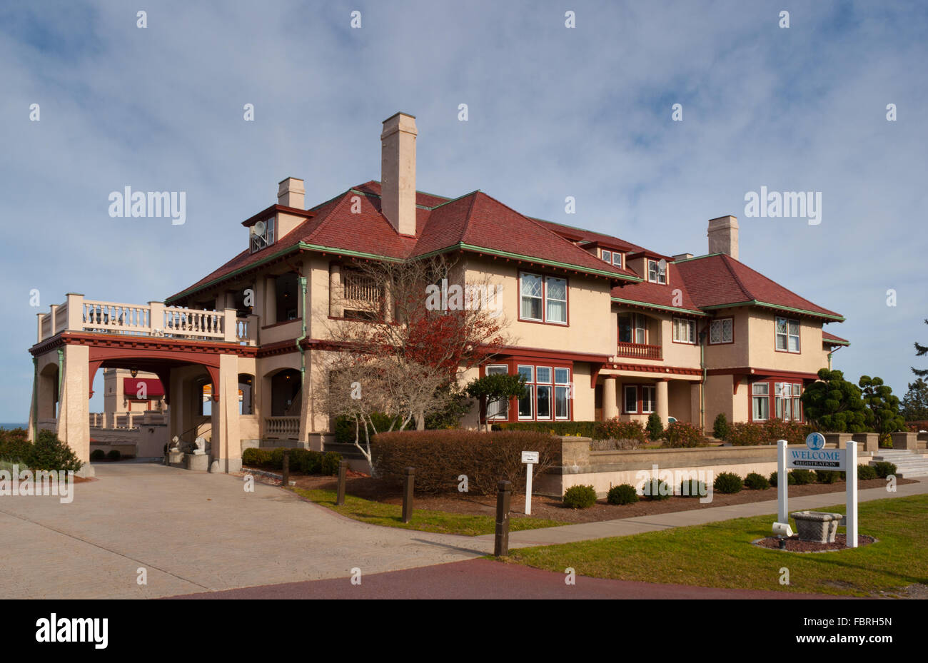The Mansion at Ocean Edge Resort & Golf Club, Brewster, Cape Cod, MA, US Stock Photo Alamy