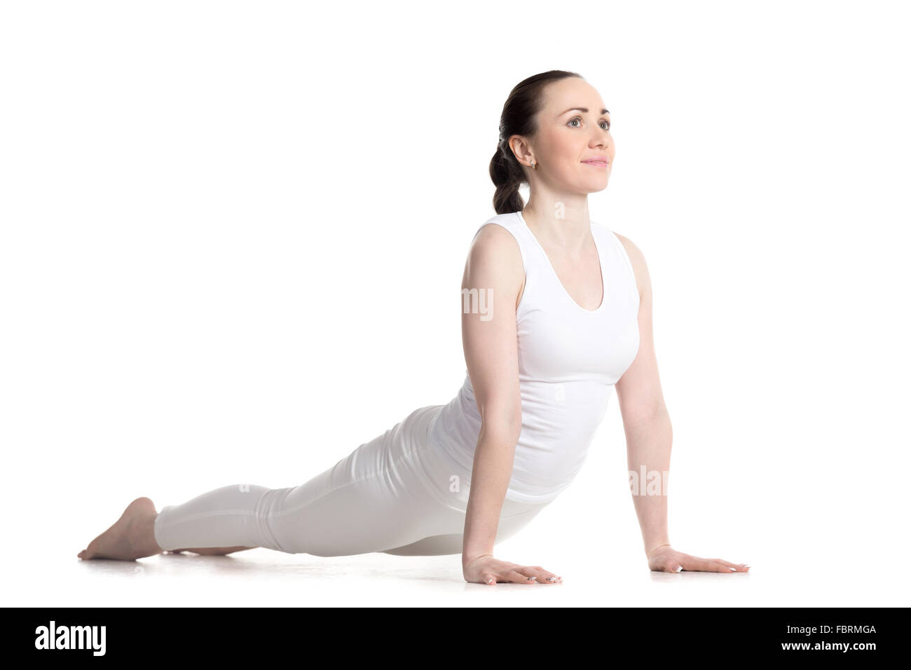 660+ Urdhva Mukha Svanasana Beautiful Yoga Woman Practice Yoga