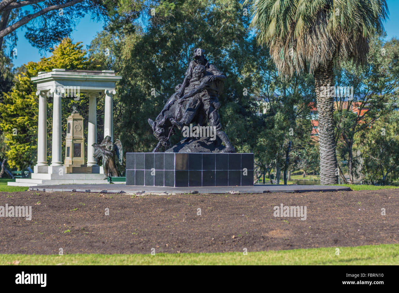 Adelaide is the capital city of south australia and has many war