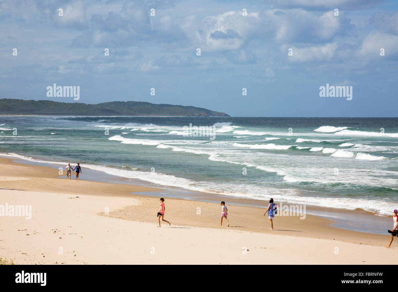 Lennox Head and Seven Mile Beach on the north coast of New South Wales