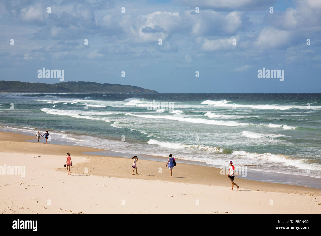 Lennox Head and Seven Mile Beach on the north coast of New South Wales