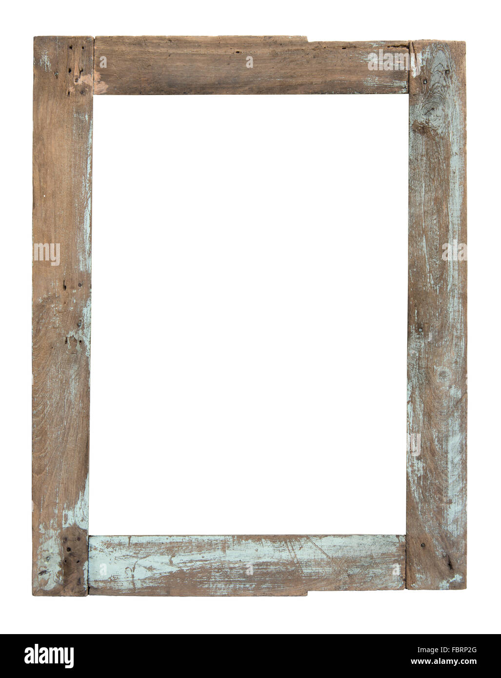 Old wooden window frame isolated on white background Stock Photo Alamy