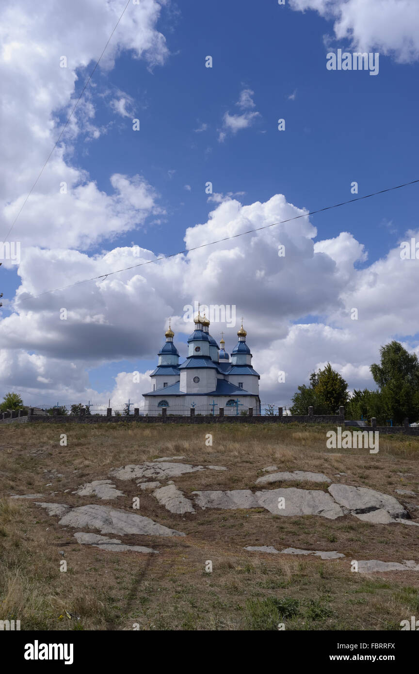 Church in Countryside Stock Photo - Alamy