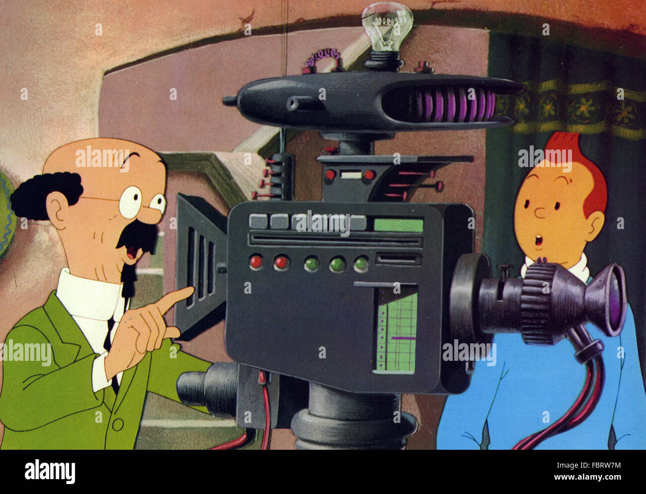 Tintin et le lac aux requins - directed by Raymond Leblanc - 1972 Stock  Photo - Alamy