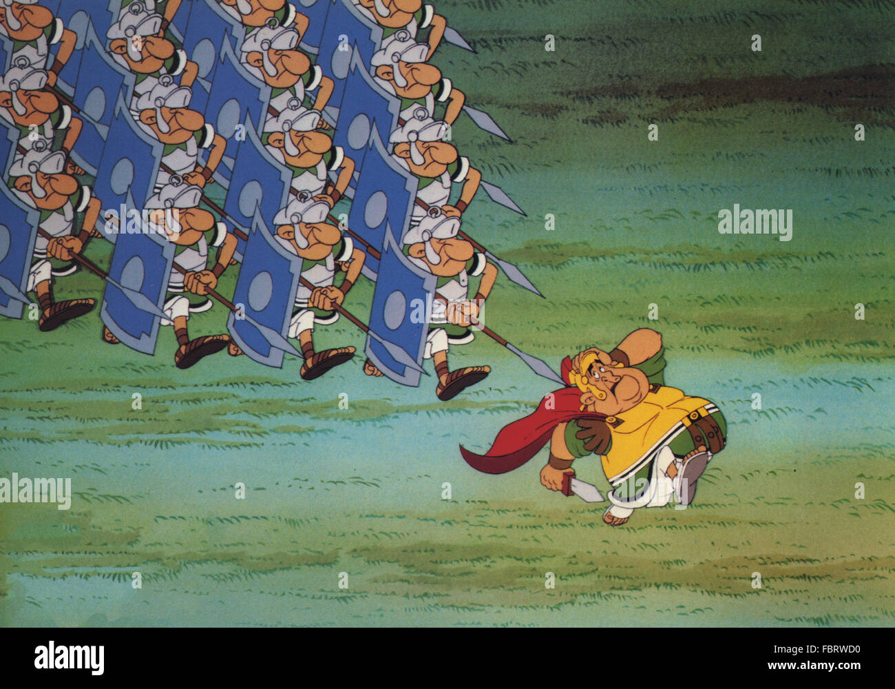 Asterix chez les Bretons - Directed by Pino van Lamsweer - 1986 Stock Photo