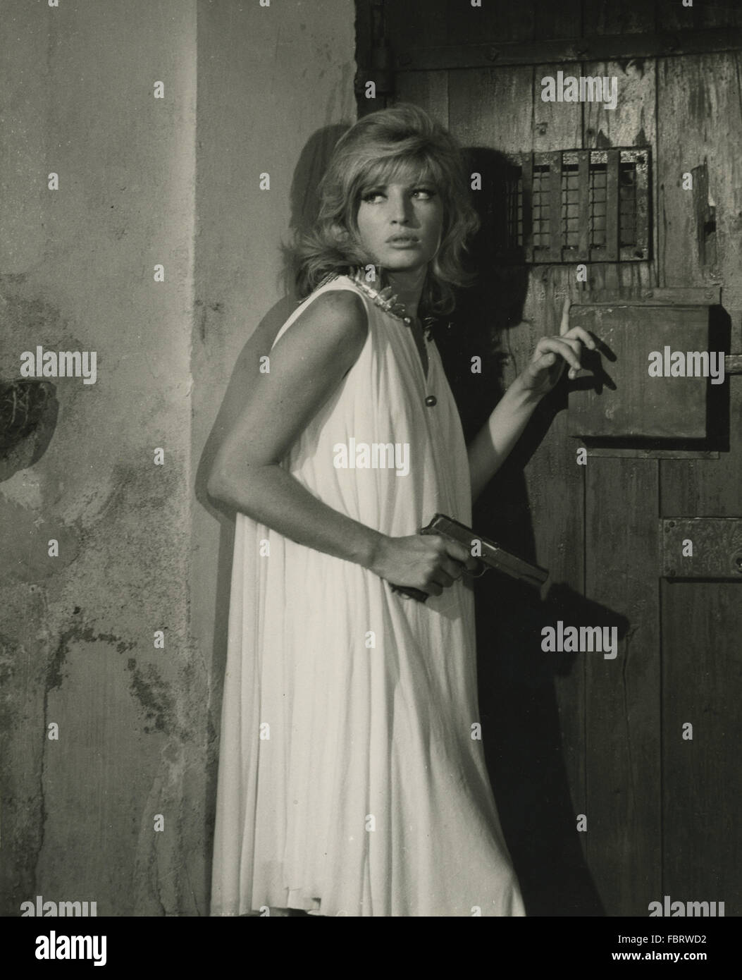 Modesty Blaise - Monica Vitti -  directed by Joseph Losey - 1966. Stock Photo