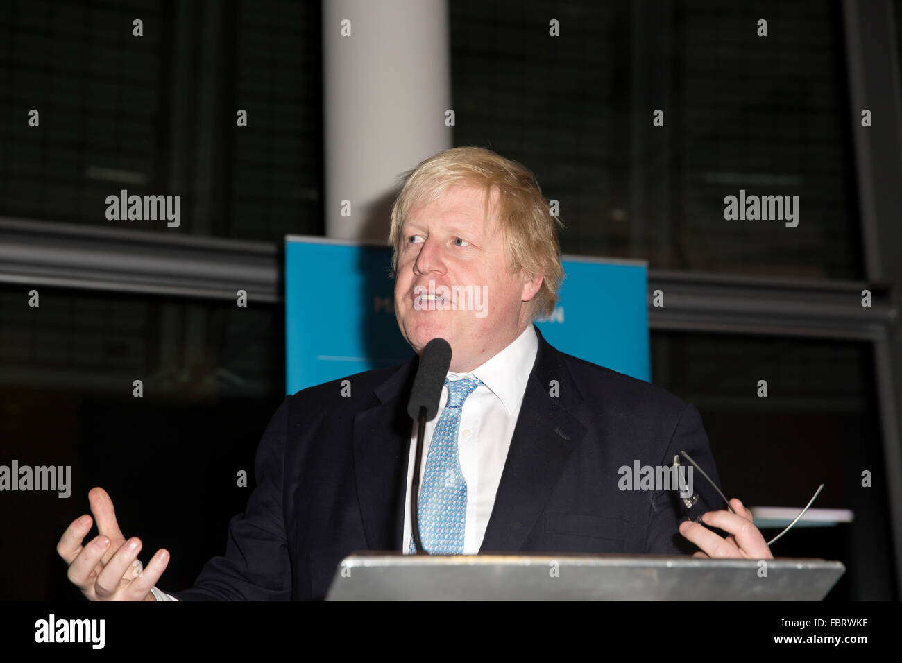 London, UK. 18th Jan, 2016. Boris Johnson, Mayor of London meet's with