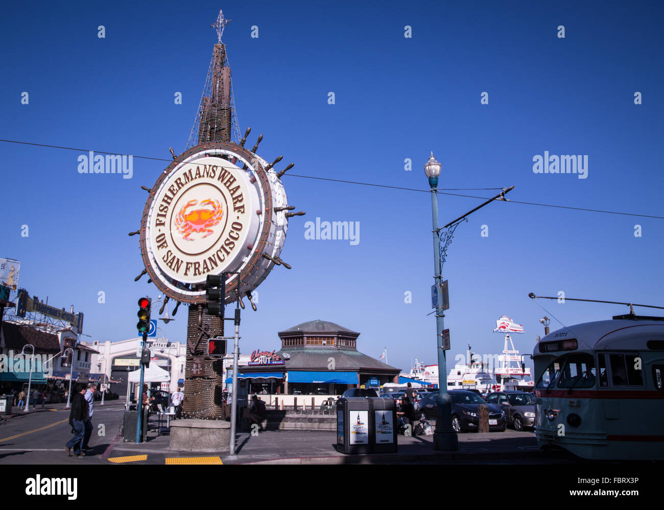 Fishermans Wharf Sign Hi-res Stock Photography And Images - Alamy