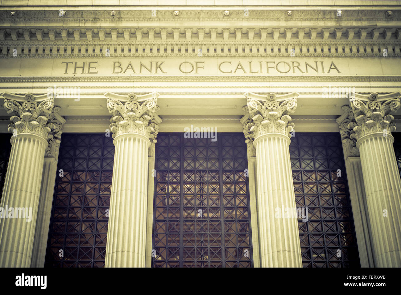 The Bank of California Stock Photo