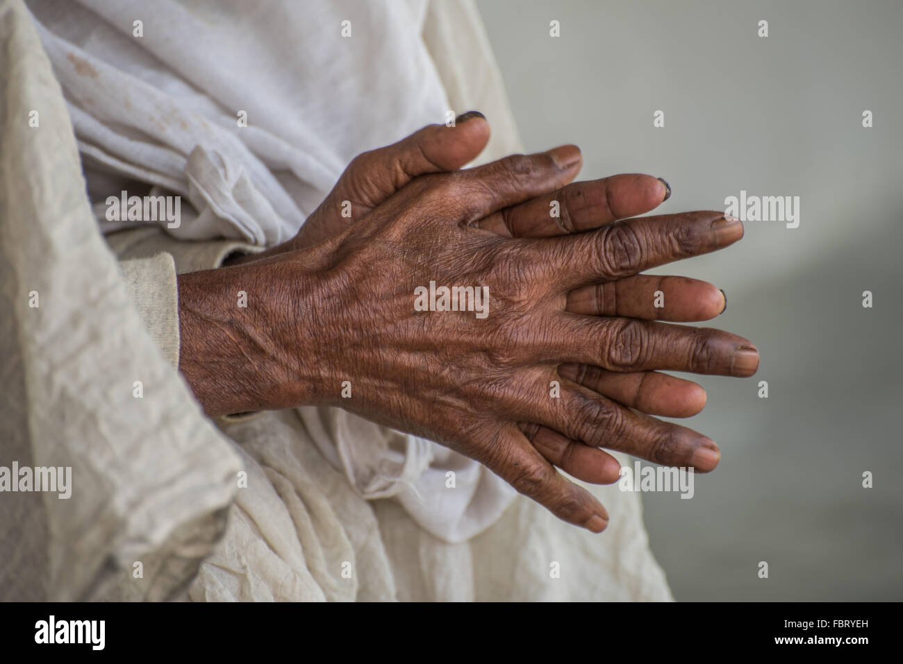 Wizened hands hi-res stock photography and images - Alamy