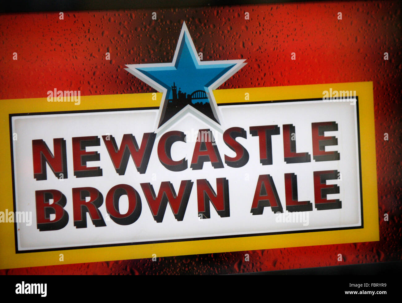 Markenname: 'Newcastle Brown Ale', Berlin. Stock Photo