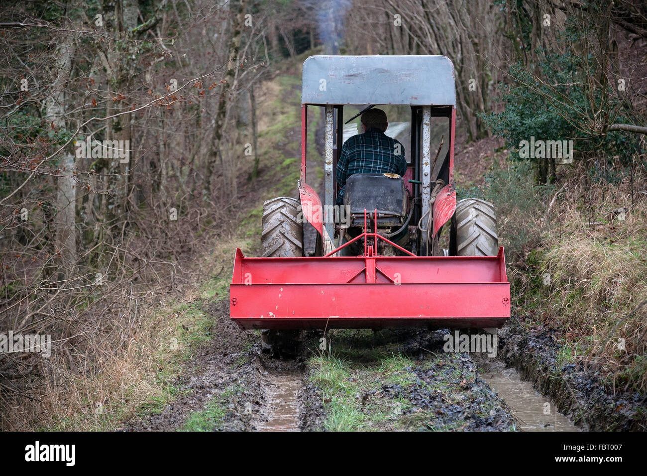 tractor tyre in muddy field, agriculture, agronomy, clay, crosscountry
