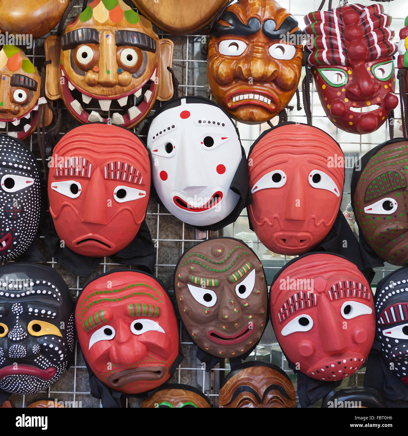 Korean traditional masks hires stock photography and images Alamy
